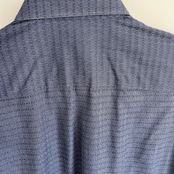 Versace logo pattern dress shirt with Medusa on arm - Picture 5 of 6